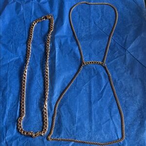 Bag chains gold tone